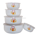 5PCs porcelain enamel home decor ice bowl